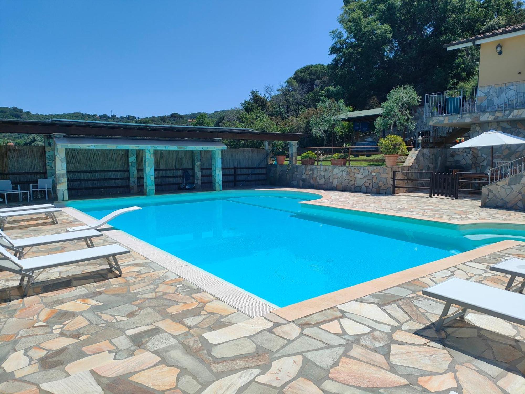 Casa Del Duca Portoferraioアパートメント エクステリア 写真